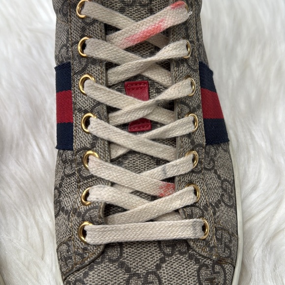 GUCCI Ace GG Monogram Sneakers - Picture 12 of 16